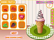 Gioco online Giochi di Fare il Gelato Online - Cool Ice Cream Maker